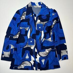 Vintage 1970’s Stockton Groovy Zip Front Tunic / Micro Mini Dress